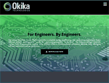 Tablet Screenshot of okikatechnologies.com